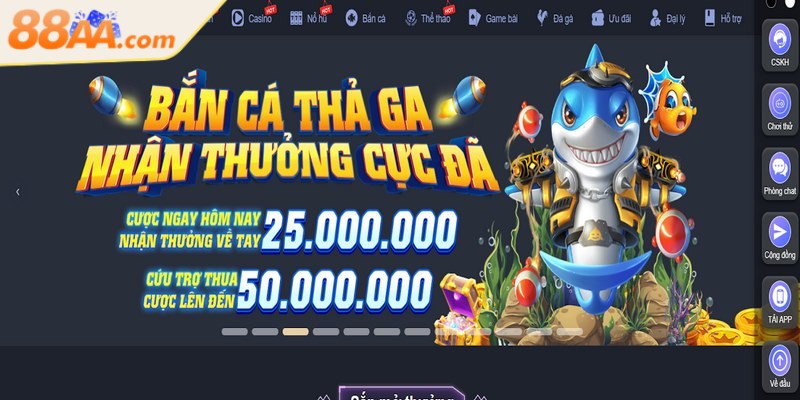 88AA 🎖️ Trang Chủ Nhà Cái Trực Tuyến 88AA.COM | Đăng Ký +88K 11 Giao diện 88AA được thiết kế một cách tinh tế và hiện đại